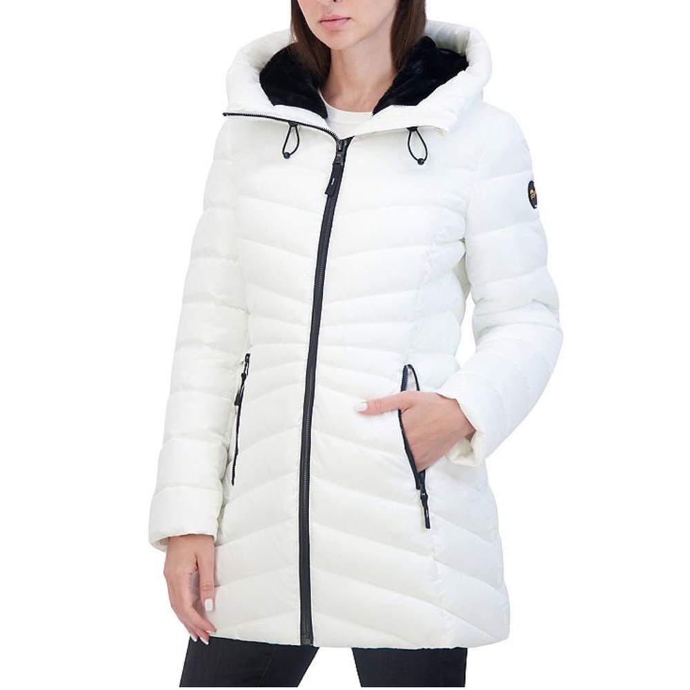 Halitech Midweight Faux-Fur Trim Midweight Puffer Jacket
